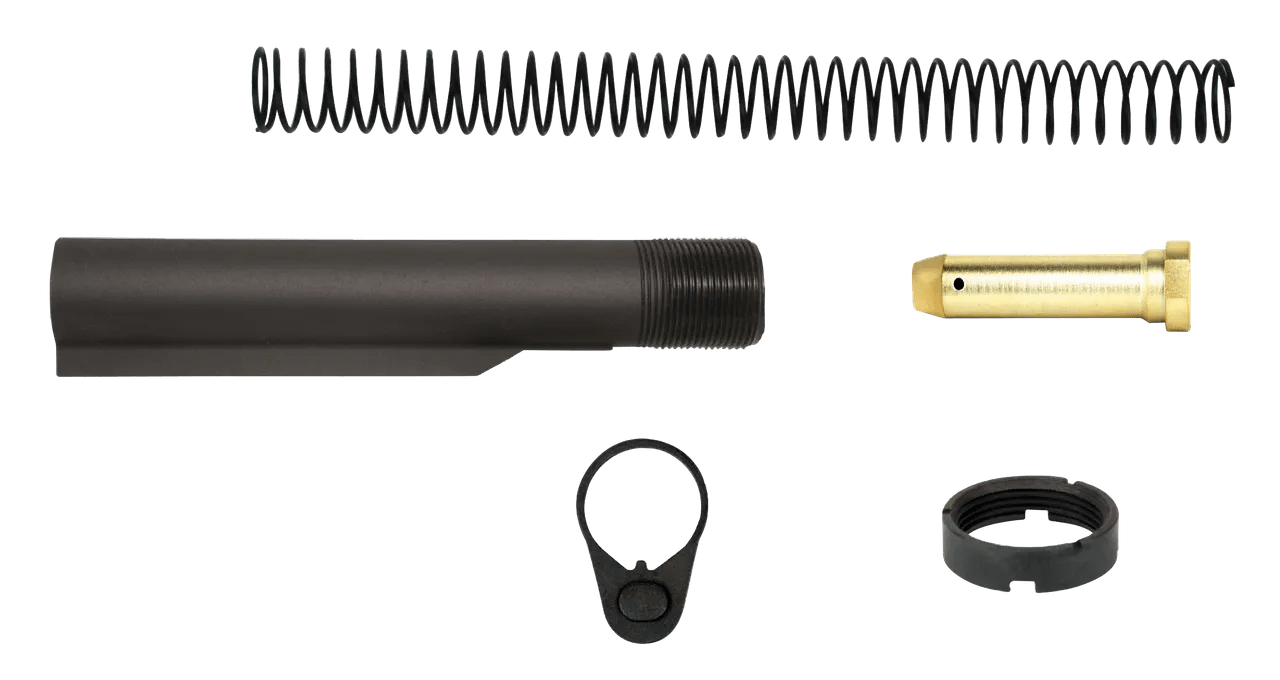 TacFire MAR047A AR15 Buffer Tube Kit Mil-Spec Black AR-15