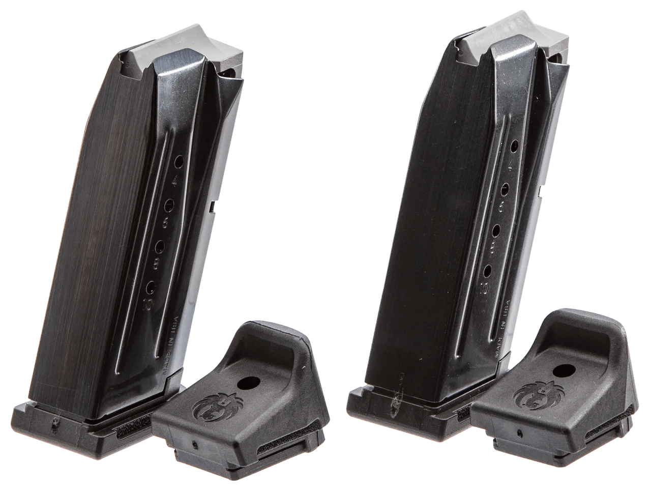 Ruger 90686 Security-9 Value Pack 10rd 9mm Luger Black Oxide Steel 2 Per Pack