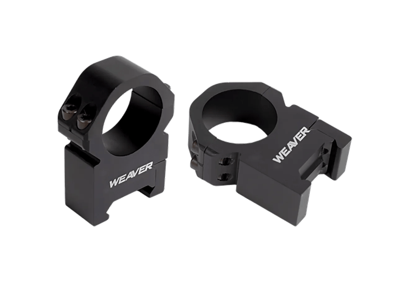 Weaver Mounts 48387 Precision Black Aluminum 30mm Tube High