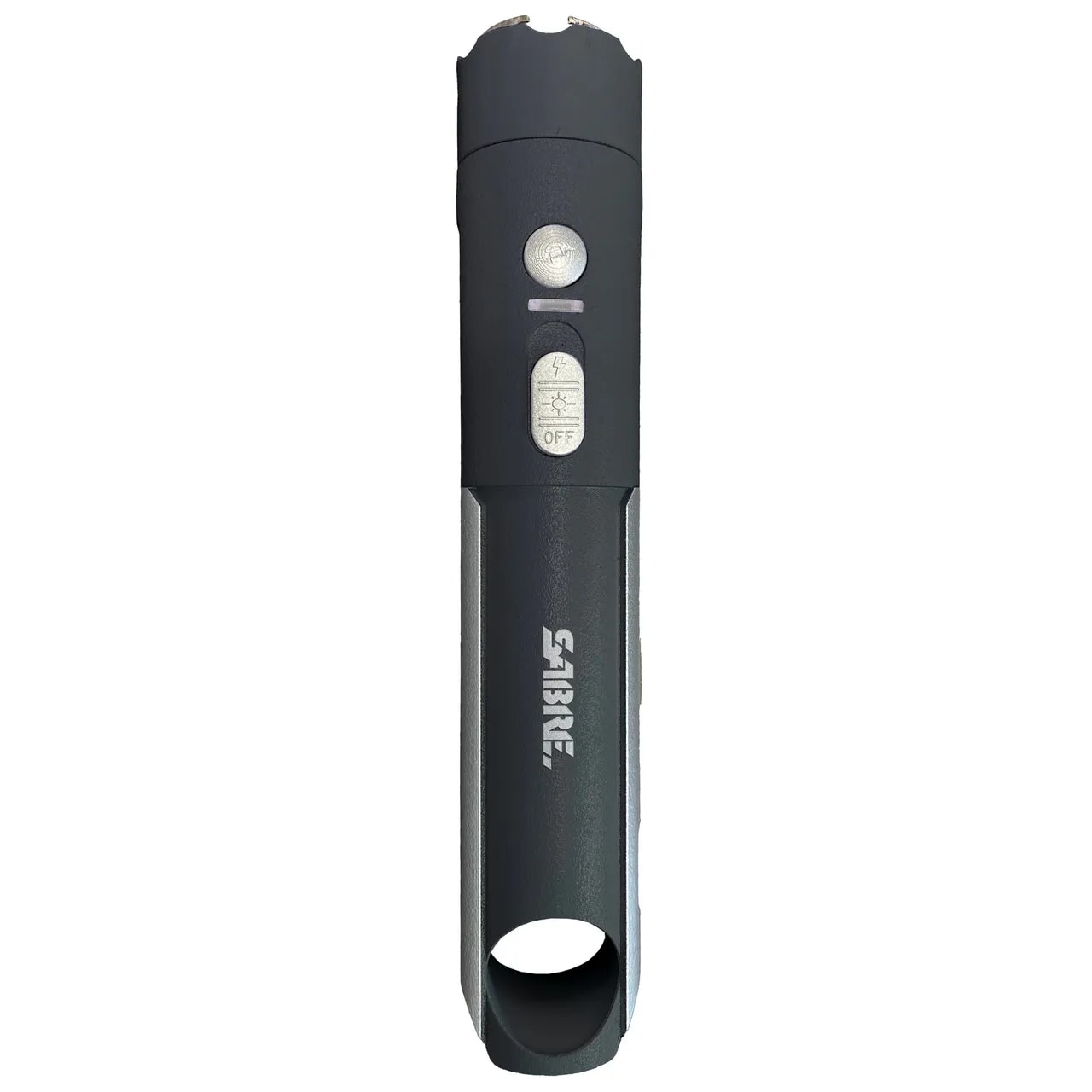 SABRE 2-IN-1 STUN GUN LED LIGHT BLK