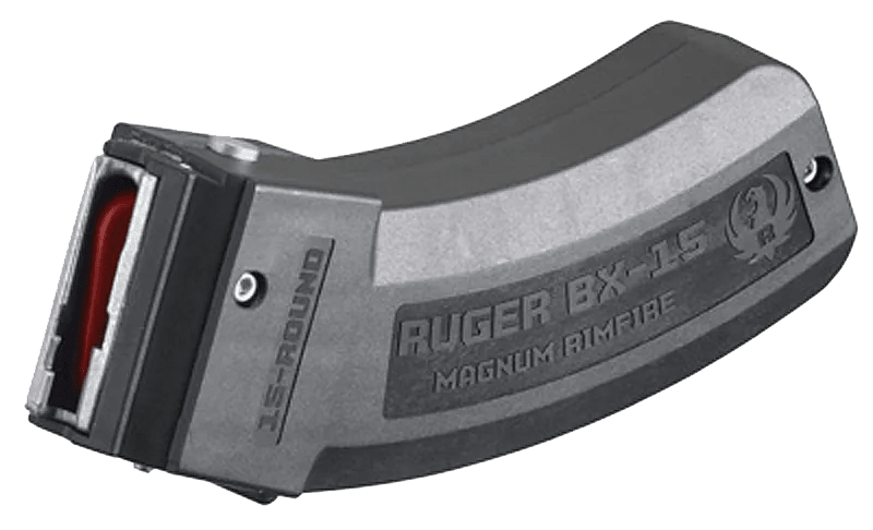 Ruger 90585 BX-15  15rd Magazine Fits Ruger American Rimfire/77 17 HMR/22WMR BX-15 Black