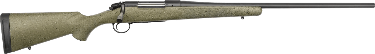 Bergara Rifles B14S101C B-14 Hunter 308 Win 4+1 22", Graphite Black Cerakote Barrel, SoftTouch Speckled Green Stock