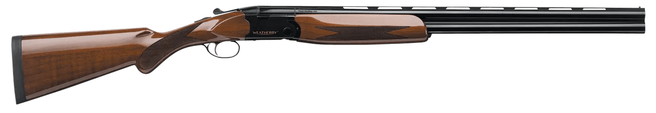 Weatherby OR11226RGG Orion I Full Size 12 Gauge Break Open 3" 2rd 26" Gloss Black Vent Rib Barrel, Steel Receiver, Fixed w/Prince of Whales Grip Walnut Stock, Right Hand