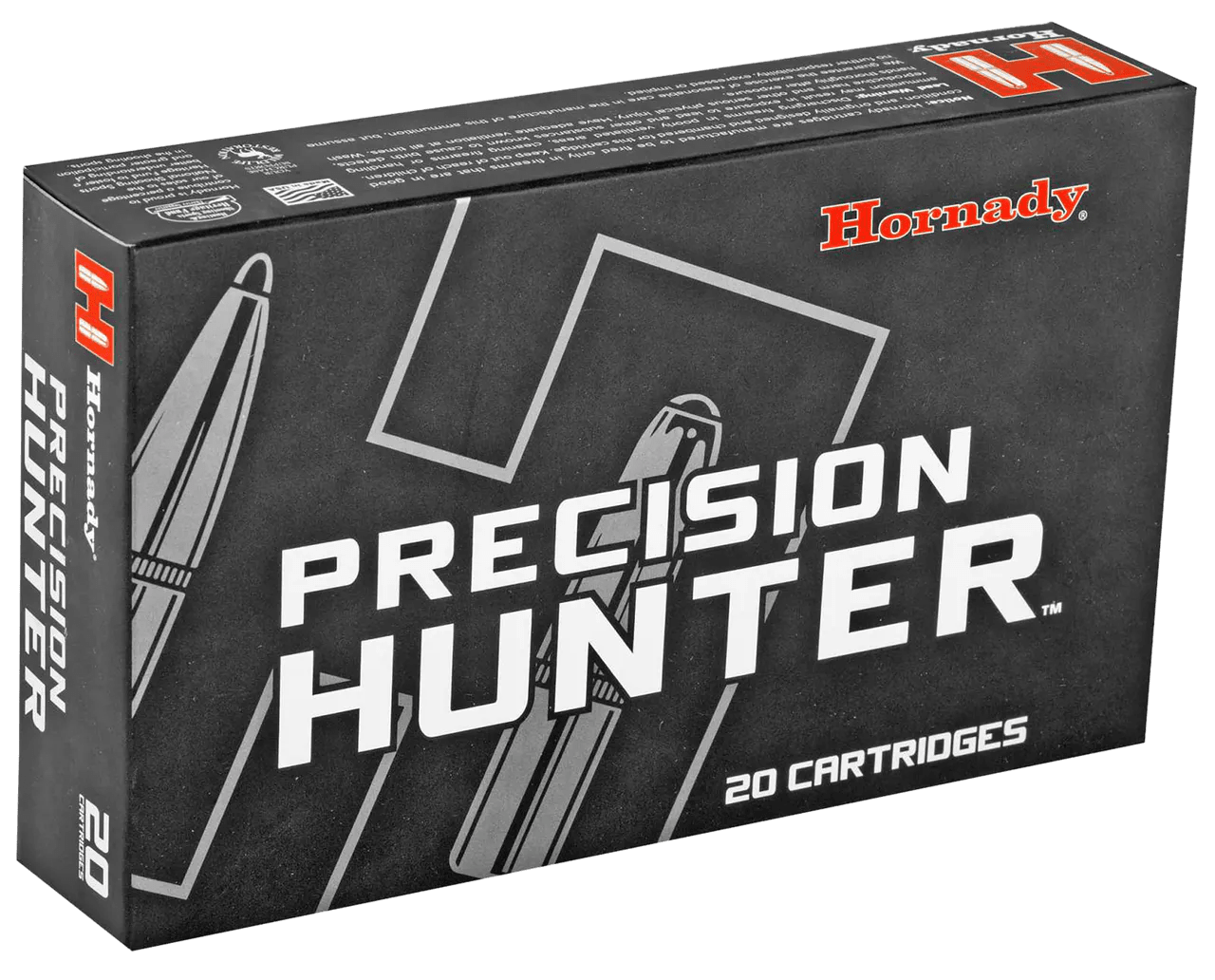 Hornady 81587 Precision Hunter  280Rem 150gr Extremely Low Drag eXpanding 20 Per Box/10 Case