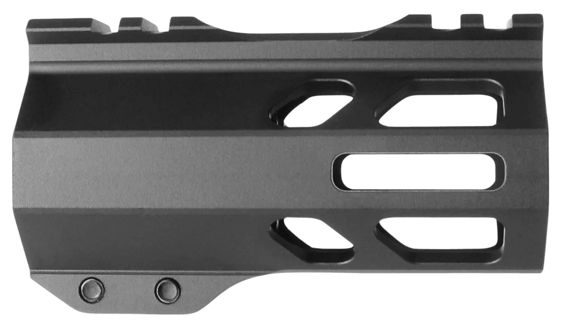 TacFire  A.C.E. M-Lok Handguard 4" Black Hardcoat Anodized Aluminum for AR-15