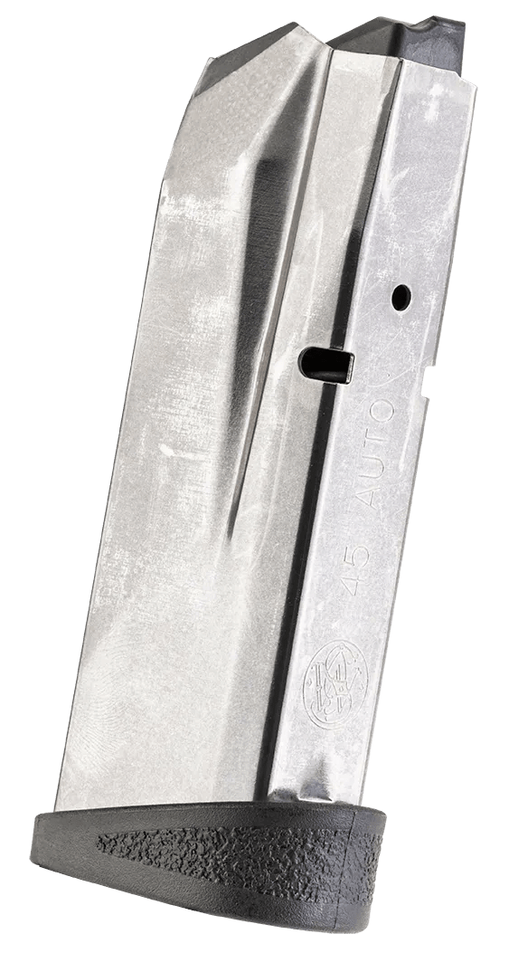 Smith & Wesson 194920000 M&P Compact 8rd 45ACP Black Base Plate Steel