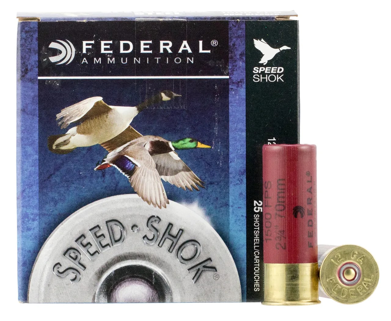 Federal WF1454 Speed-Shok 12Gauge 2.75" 1 1/8oz 4Shot 25 Per Box/10 Case