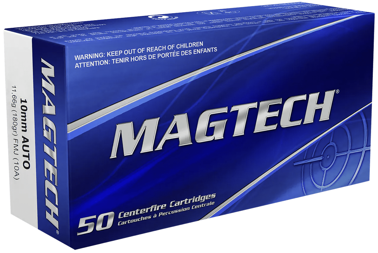 Magtech 10A Range/Training  10mmAuto 180gr Full Metal Jacket 50 Per Box/20 Case