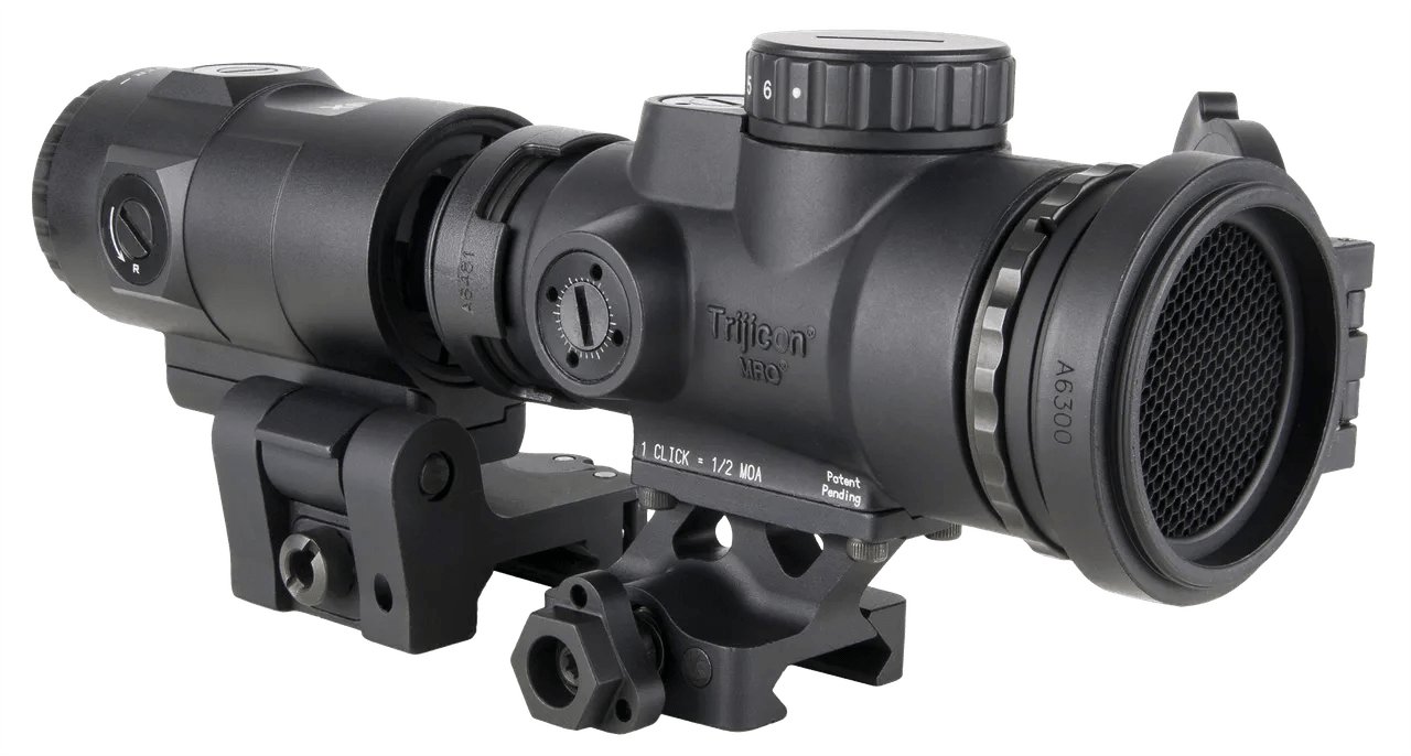 Trijicon 2200367 MRO SD Black 1x 25mm 2 MOA Red Dot Reticle Full Co-Witness Mount