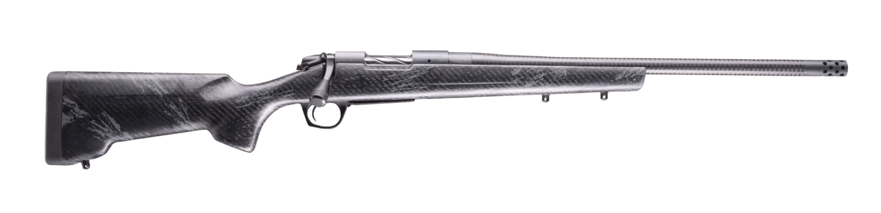 Bergara Rifles B14S1201CFSP B-14 Cima CF 308 Win 4+1 16" Carbon Fiber CURE Threaded Barrel, Sniper Gray Cerakote Steel Drilled & Tapped Receiver, Carbon Fiber w/Black & Gray Sponge Accents RTM Sporter