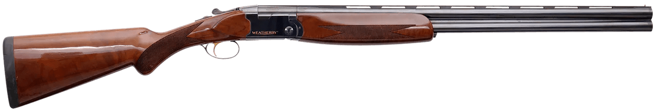 Weatherby OR12028RGG Orion I Full Size 20 Gauge Break Open 3" 2rd 28" Blued Vent Rib Barrel, Blued Steel Receiver, Low Profile Fixed w/Prince of Whales Grip Grade A Walnut Wood Stock Right Hand