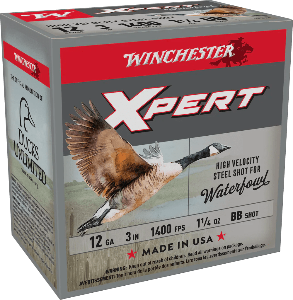 Winchester Ammo WEX123HBB Super X Xpert 12Gauge 3" 1 1/4oz BBShot 25 Per Box/10 Case