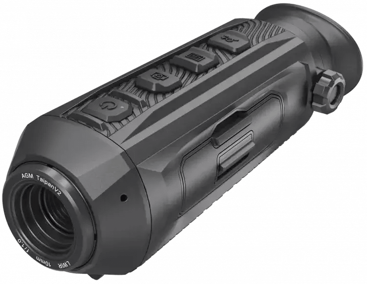 AGM Global Vision TAIP15-256-2 Taipan V2 Thermal Monocular Black 2x/4x/9x/17.50x 256x192, 50 Hz Resolution
