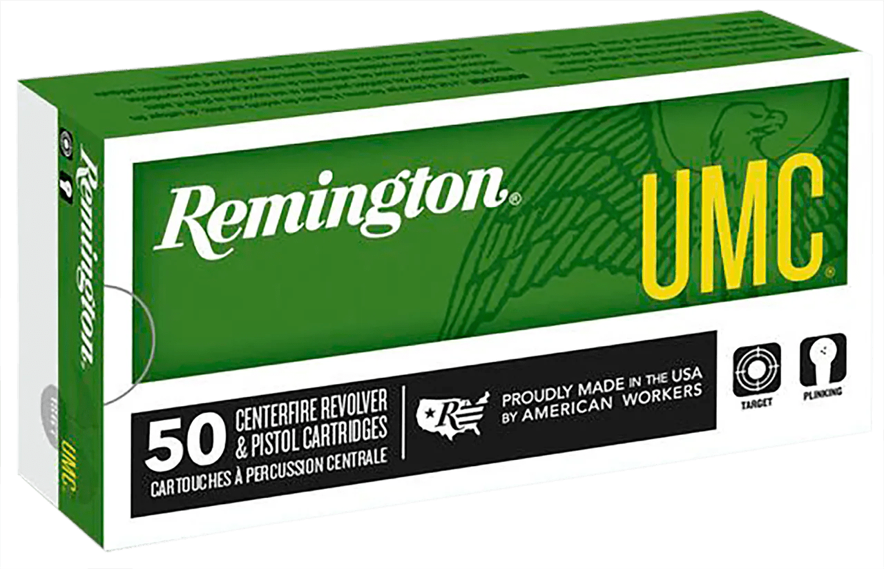 Remington Ammunition 23728 UMC  9mmLuger 115gr Full Metal Jacket 50 Per Box/10 Case