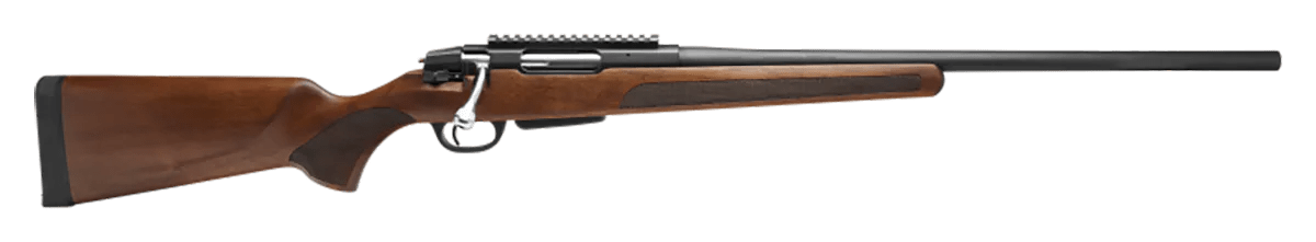 Stevens 18858 334  Full Size 6.5 Creedmoor 3+1 22" Button Rifle Carbon Steel Barrel, Matte Black Carbon Steel Receiver w/Integrated Recoil Lug, Turkish Walnut Stock, Scope Mount, Right Hand