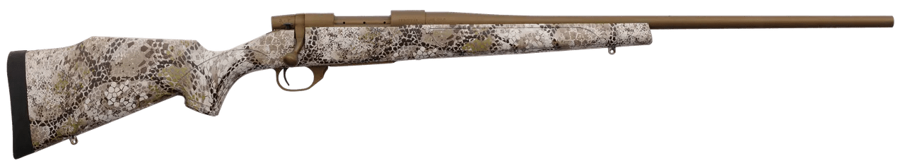 Weatherby VAP300NR4T Vanguard Badlands 300 Win 3+1 24"  Burnt Bronze Cerakote #2 Threaded Barrel, Drilled & Tapped Steel Receiver, Badlands Approach Camo Monte Carlo w/Raised Comb Synthetic Stock