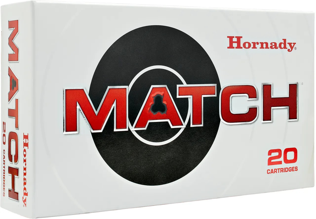 Hornady 81608 Match  6mmARC 108gr Extremely Low Drag Match 20 Per Box/10 Case
