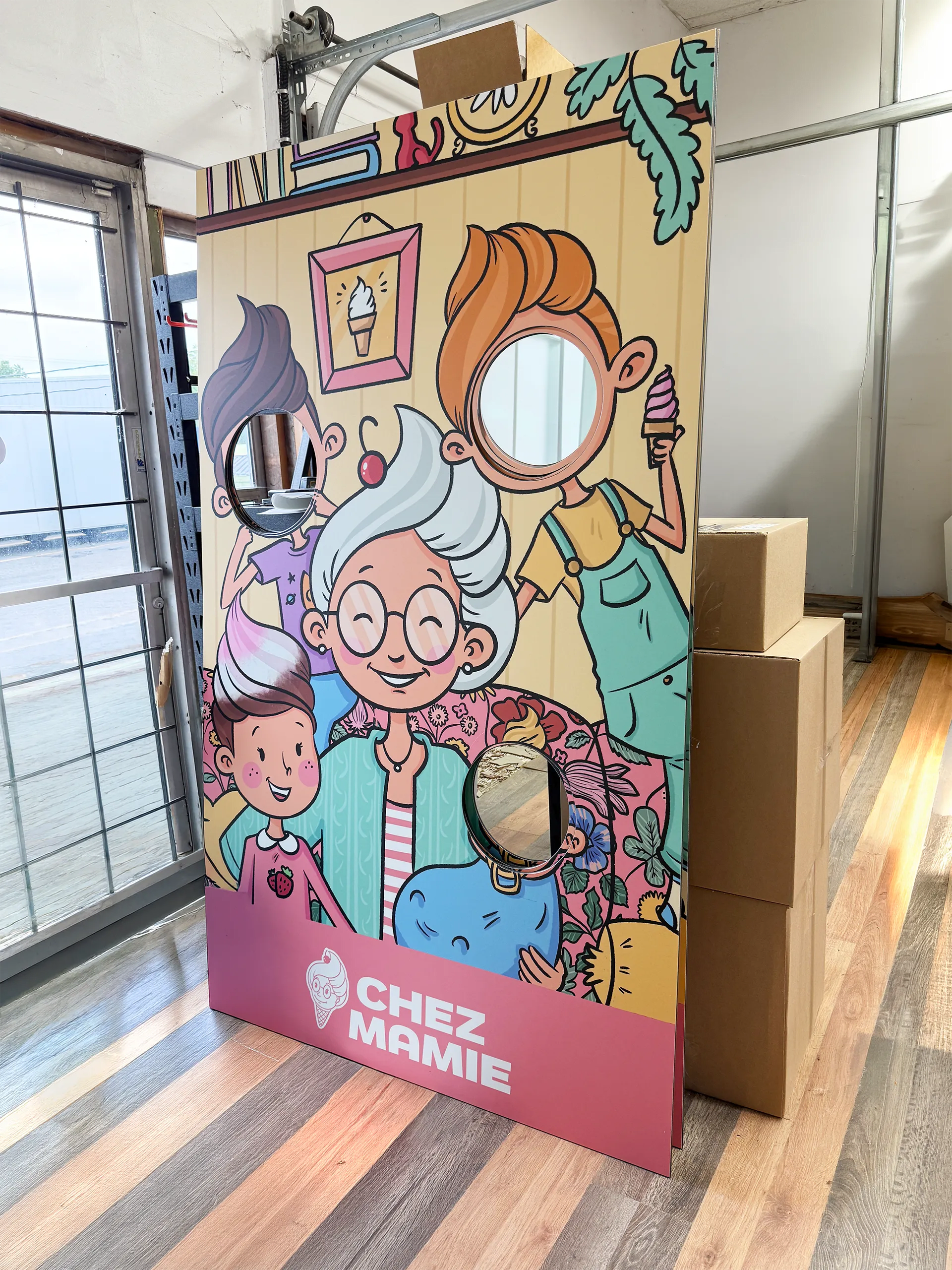 5 Affichage mural — affichage-mural-chez-mamie_sqhkl7