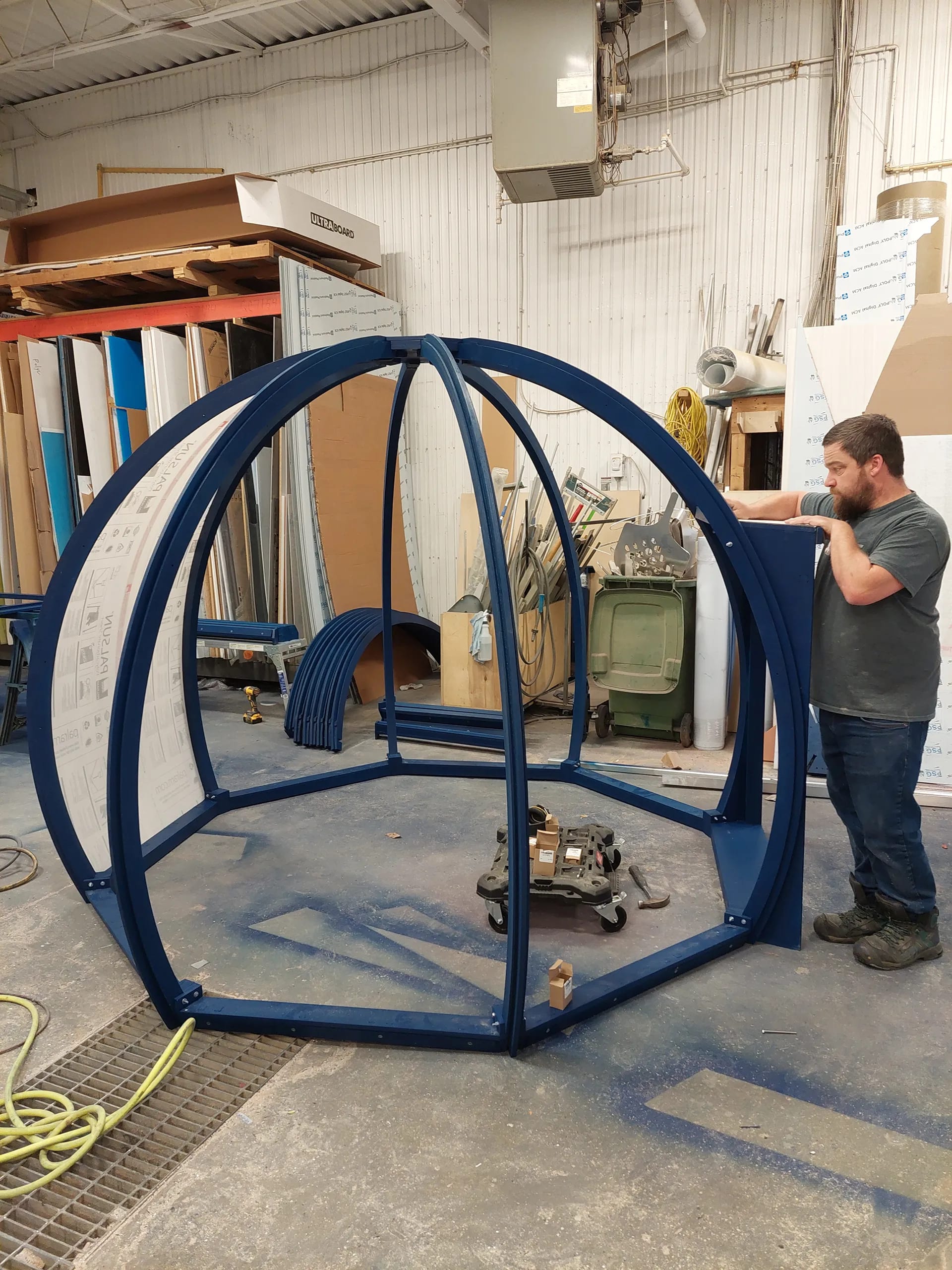9 Dômes — domes-bleu_skywns
