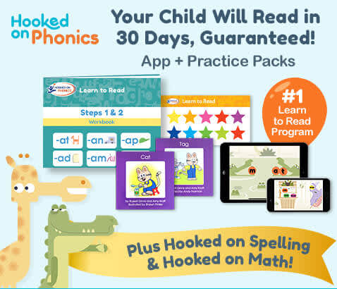 HookedOnPhonics ®  Digital Learn To Read Program