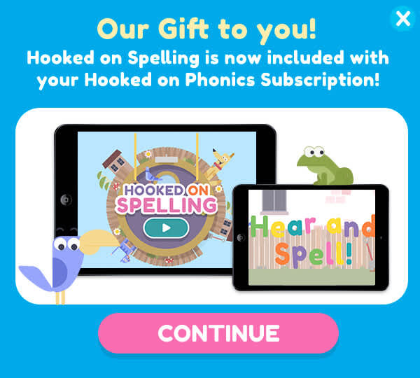 Get Hooked on spelling Free