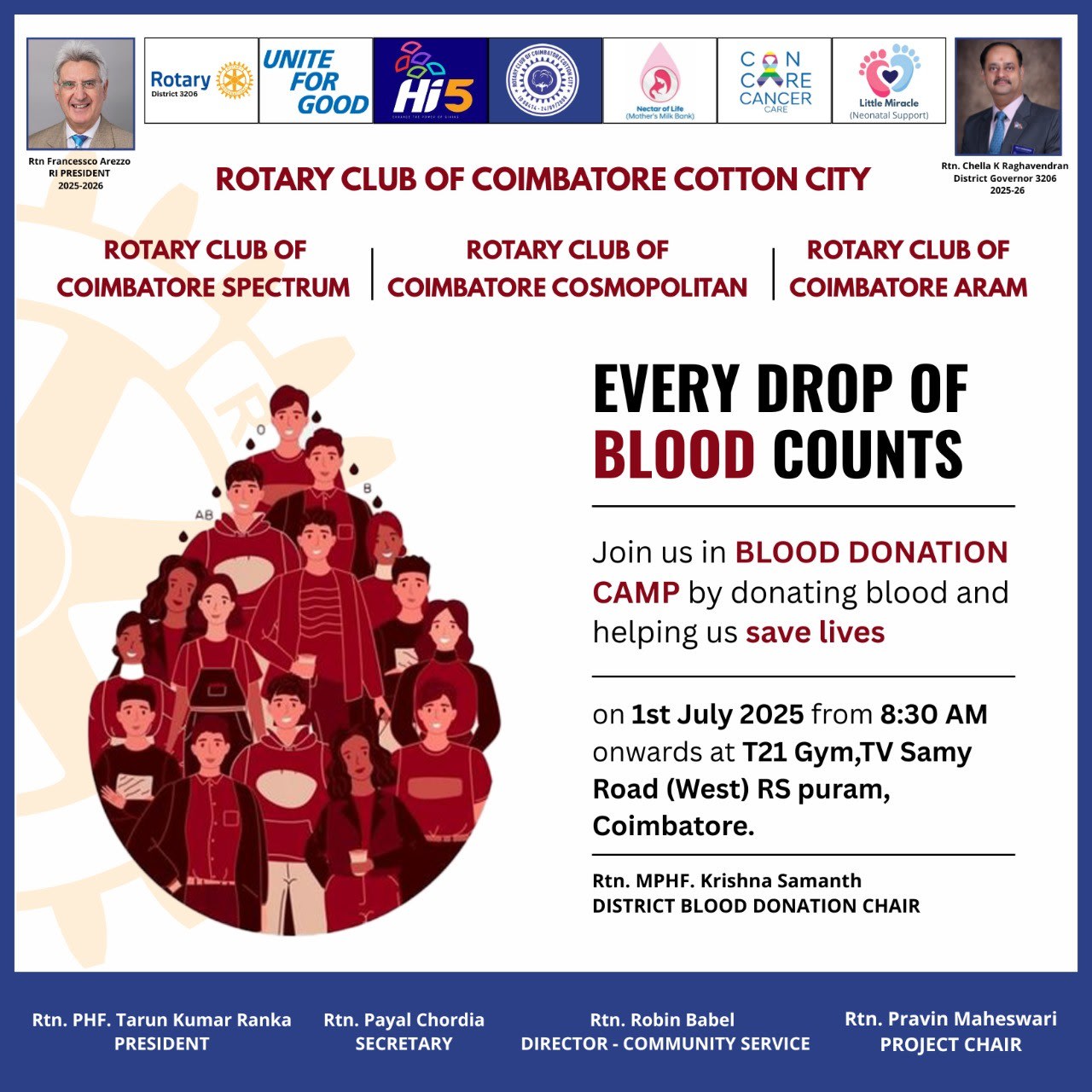 BLOOD DONATION CAMP