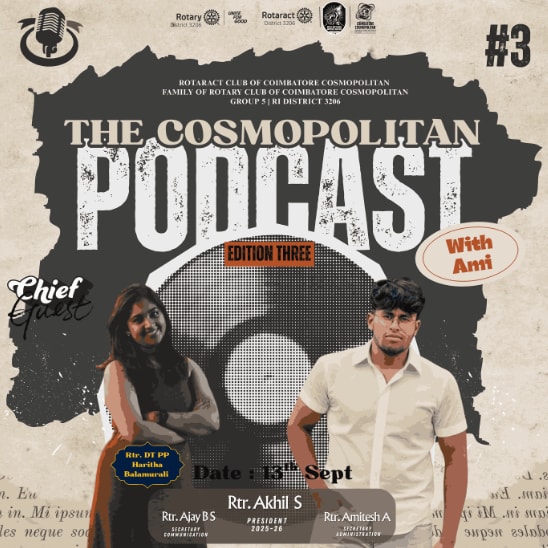 The Cosmopolitan Podcast with Ami Edition Three
