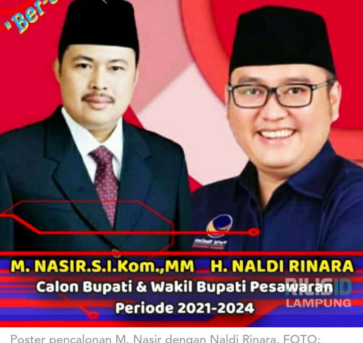 Calon Bupati dan Wakil Bupati Pesawaran