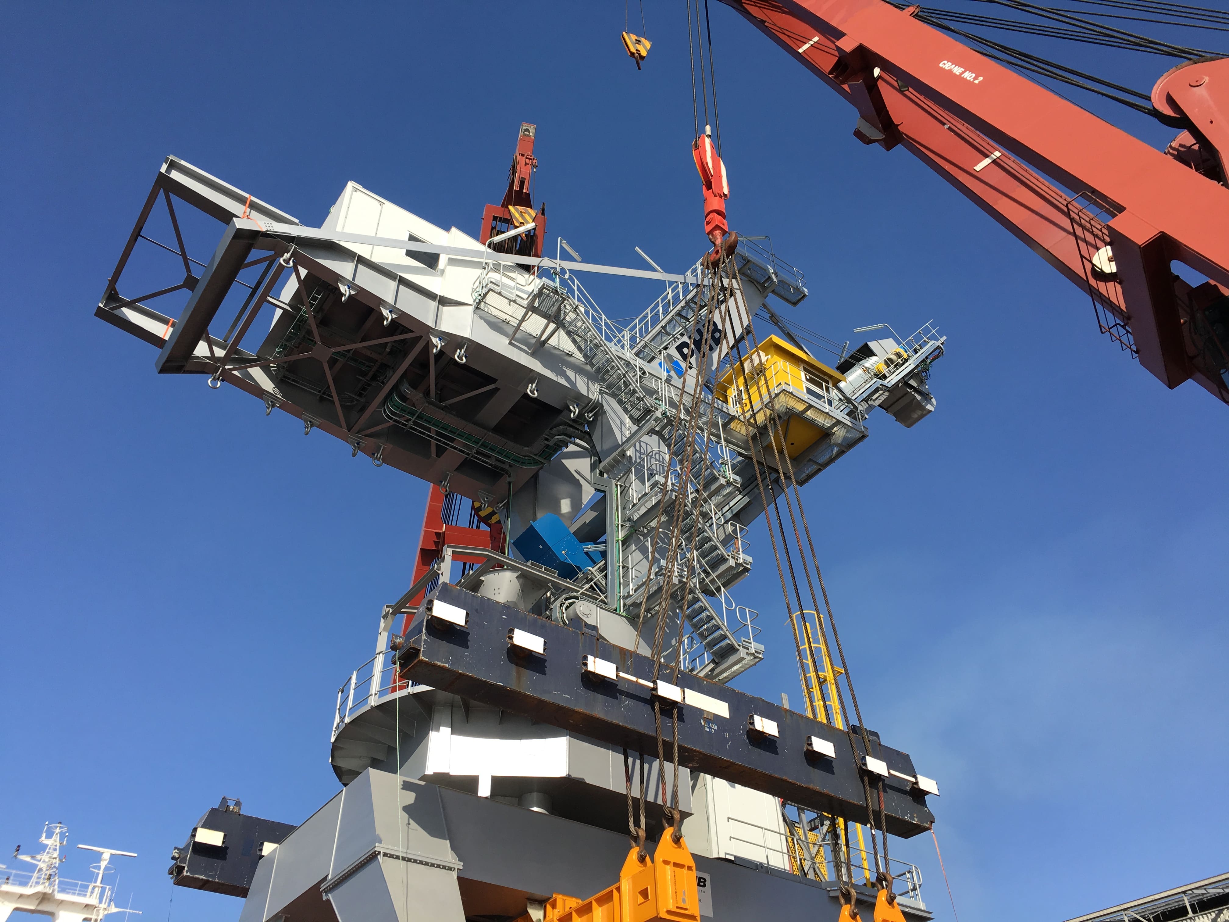 Ship Loader Unloading & Berth Installation Works — Jordan Industrial Ports Company