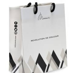 Mounir Carton Bag Matt Laminated White