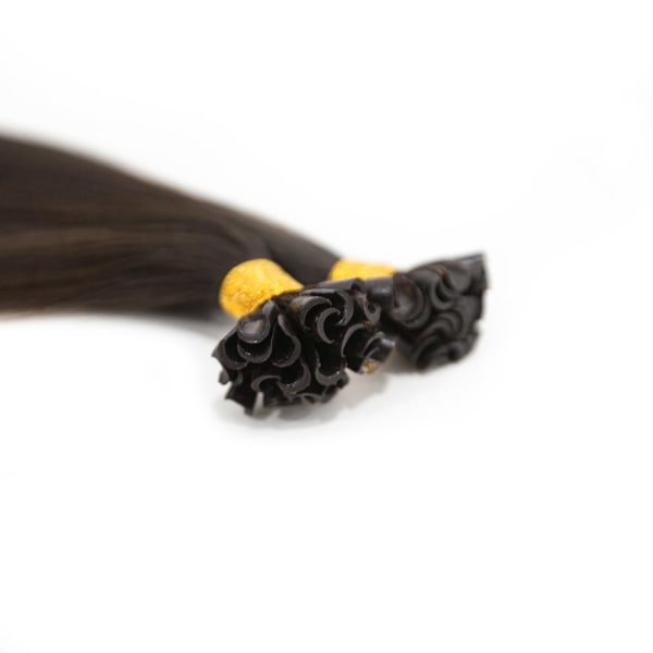 Caviar Nail Tip Hair Extensions - Ultimate Virgin Range - 17 inches / 43 cm