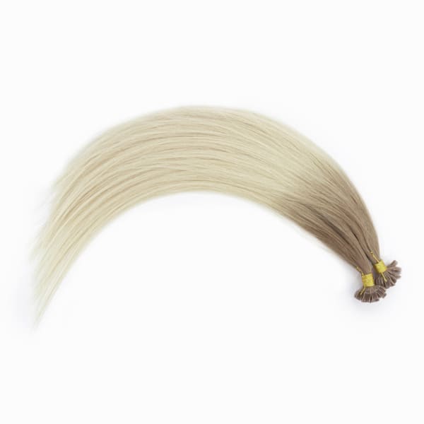 Summer Days Nail Tip Hair Extensions - Ultimate Virgin Range - 17 inches / 43 cm