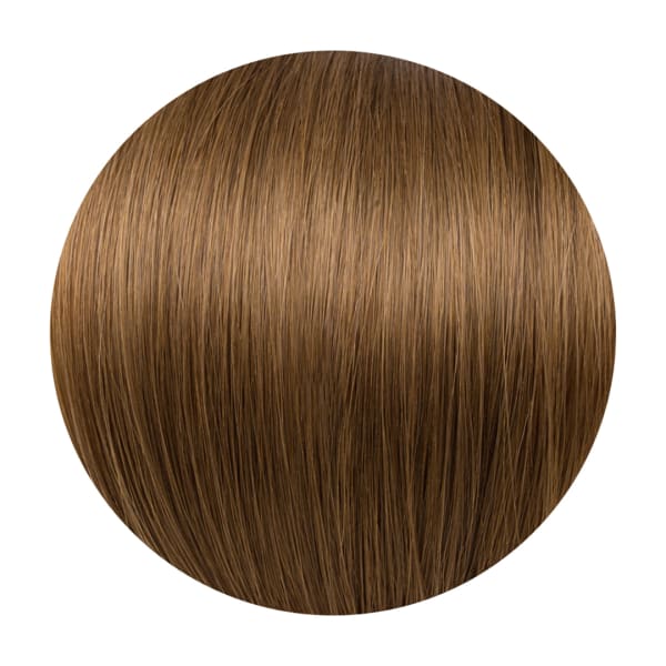 Caramel Nail Tip Hair Extensions - Ultimate Virgin Range - 21.5 inches / 55 cm