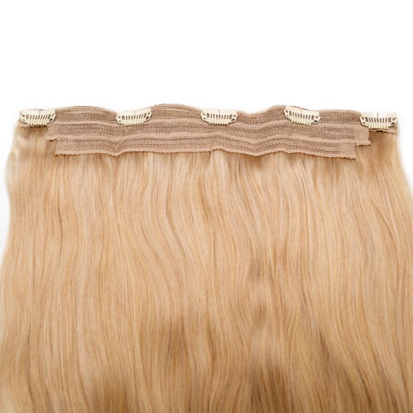 Vanilla Human Hair Extensions Clip in 1 Piece