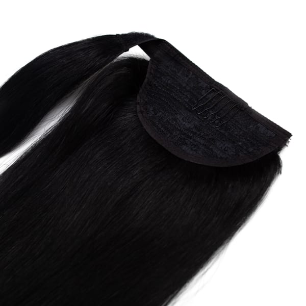 Midnight Ponytail Human Hair Extensions 26 inches / 65 cm
