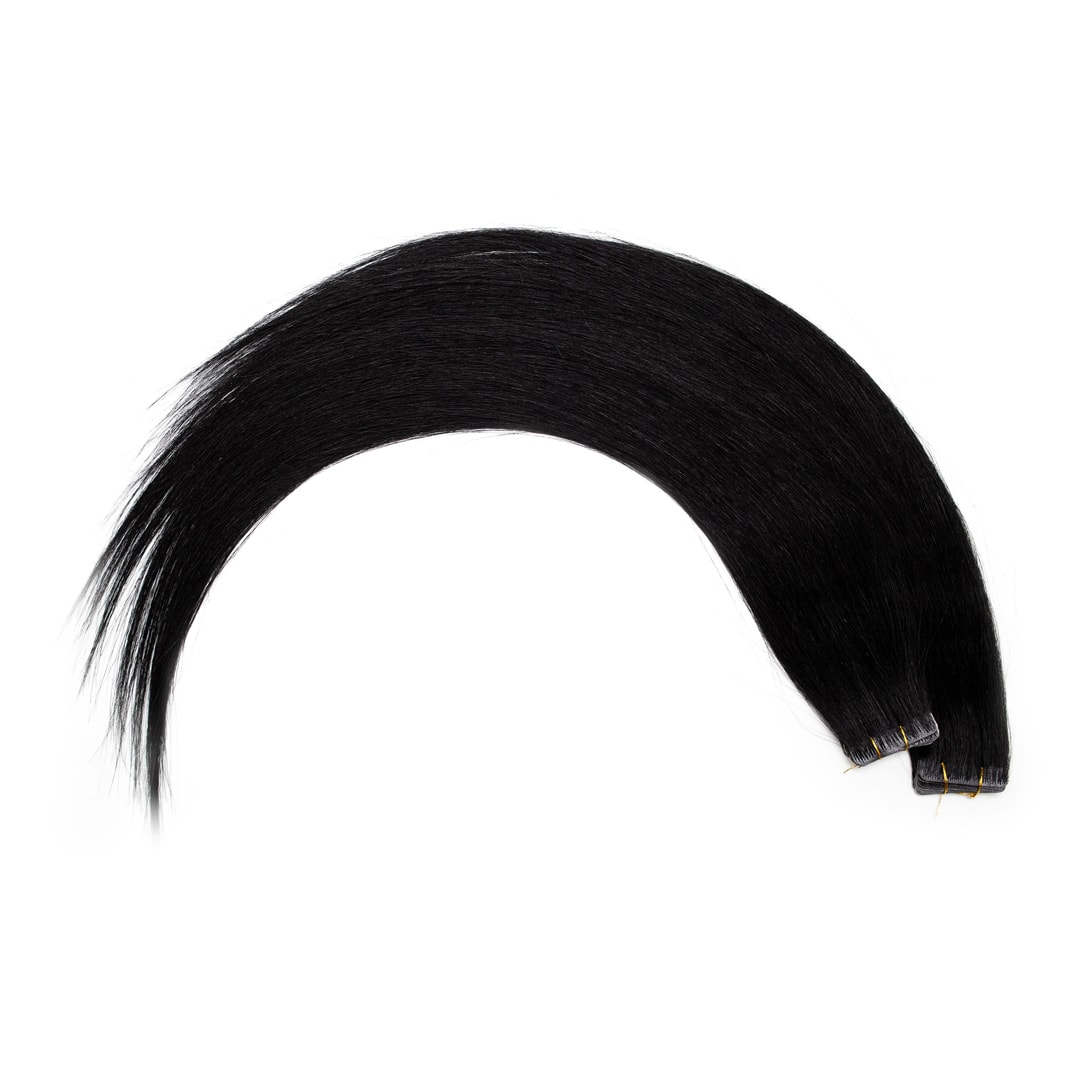 Midnight Tape Hair Extensions Invisible - Ultimate Range - 21.5 inches / 55 cm