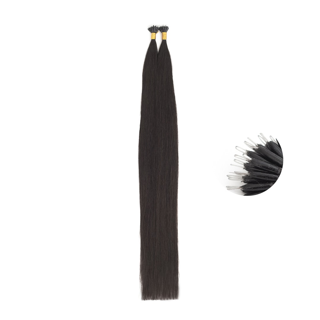 Ritzy Nano Tip Hair Extensions - Ultimate Virgin Range - 21.5 inches / 55 cm