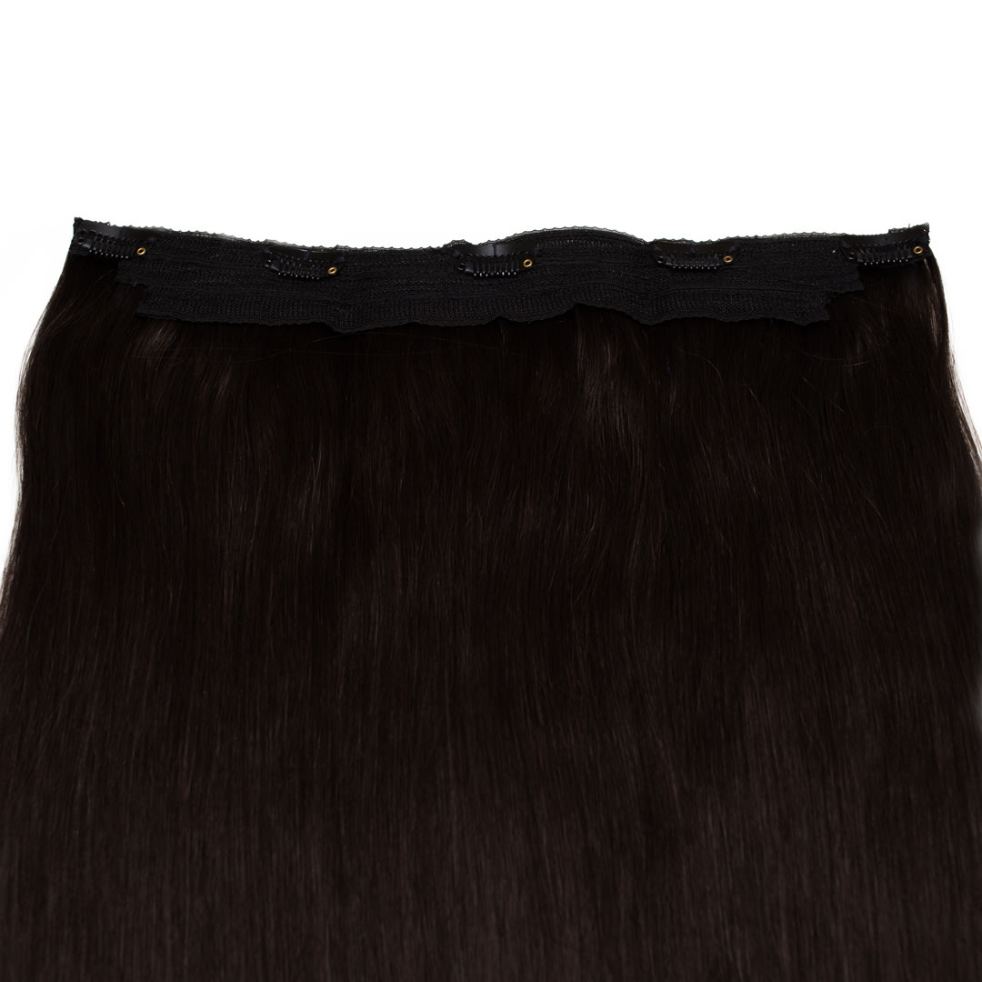Caviar Human Hair Extensions Clip in 1 Piece