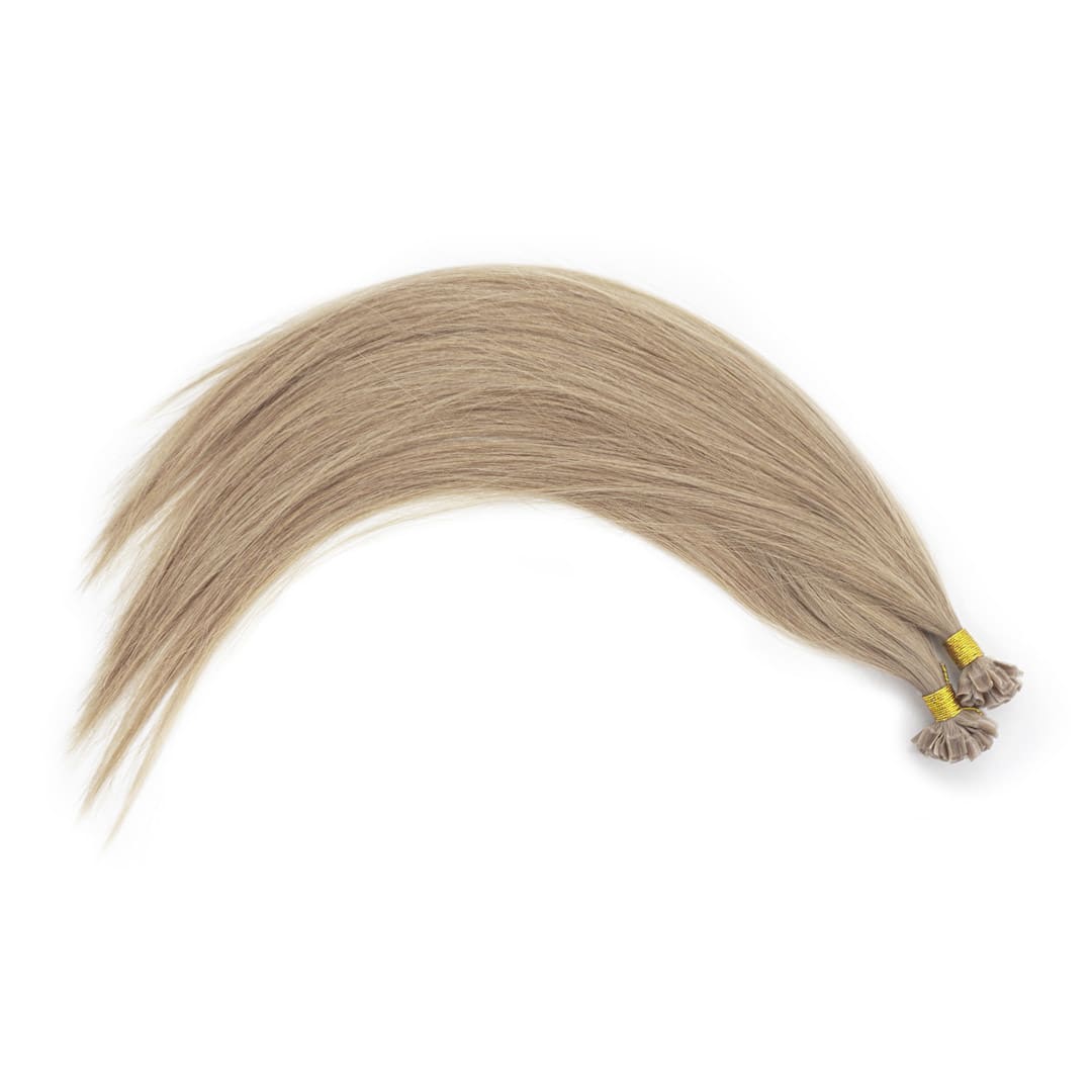 Cinnamon Nail Tip Hair Extensions - Ultimate Virgin Range - 17 inches / 43 cm