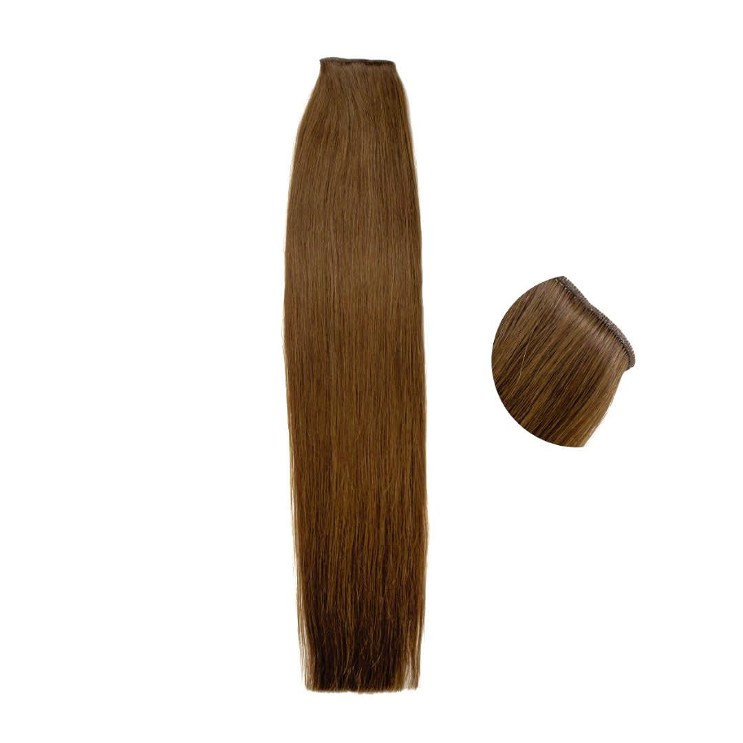 Caramel Genius Weft Hair Extensions - Ultimate Virgin Range - 20 inches / 50 cm
