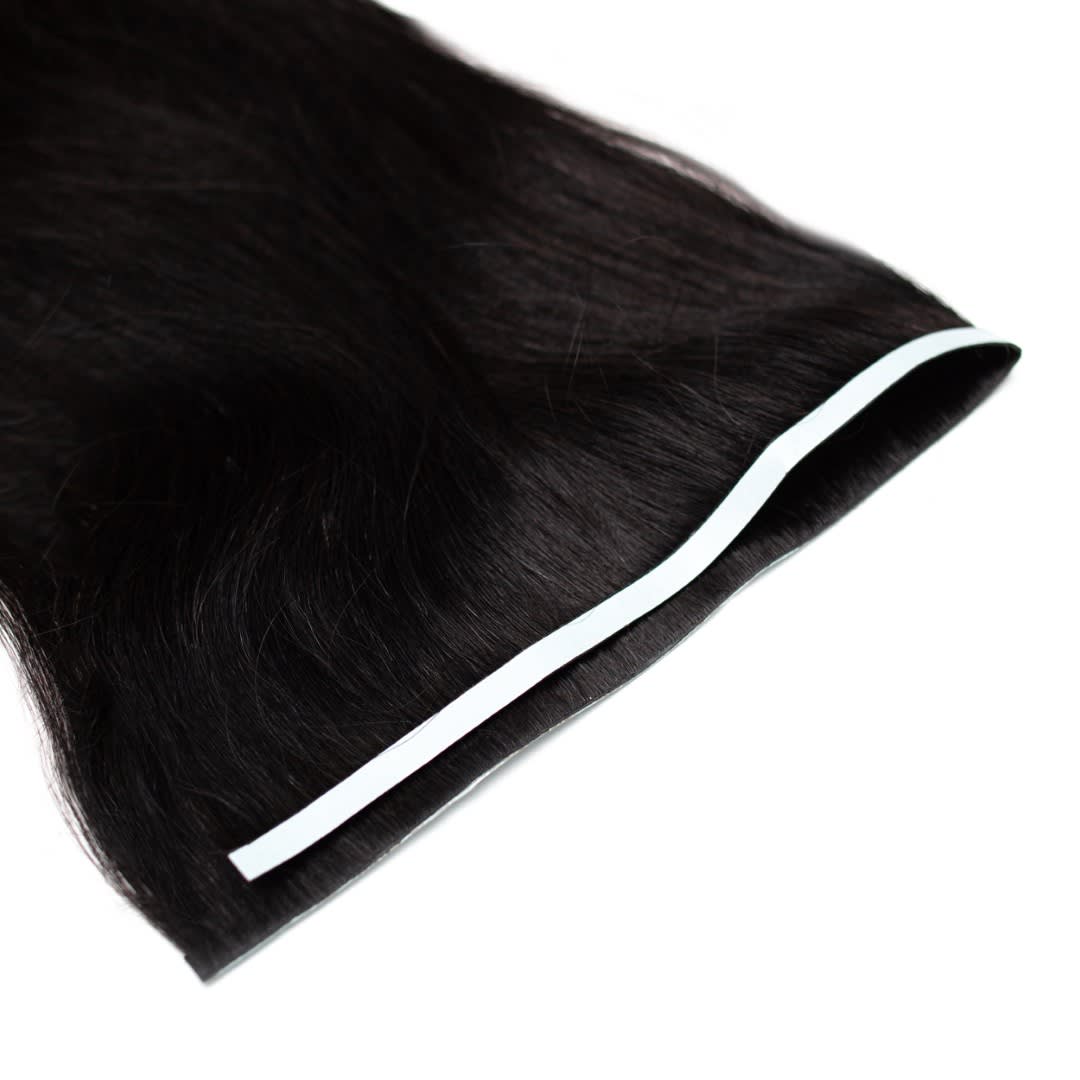 Twilight Tape Weft Hair Extensions Invisible - Ultimate Virgin Range - 17 inches / 43 cm