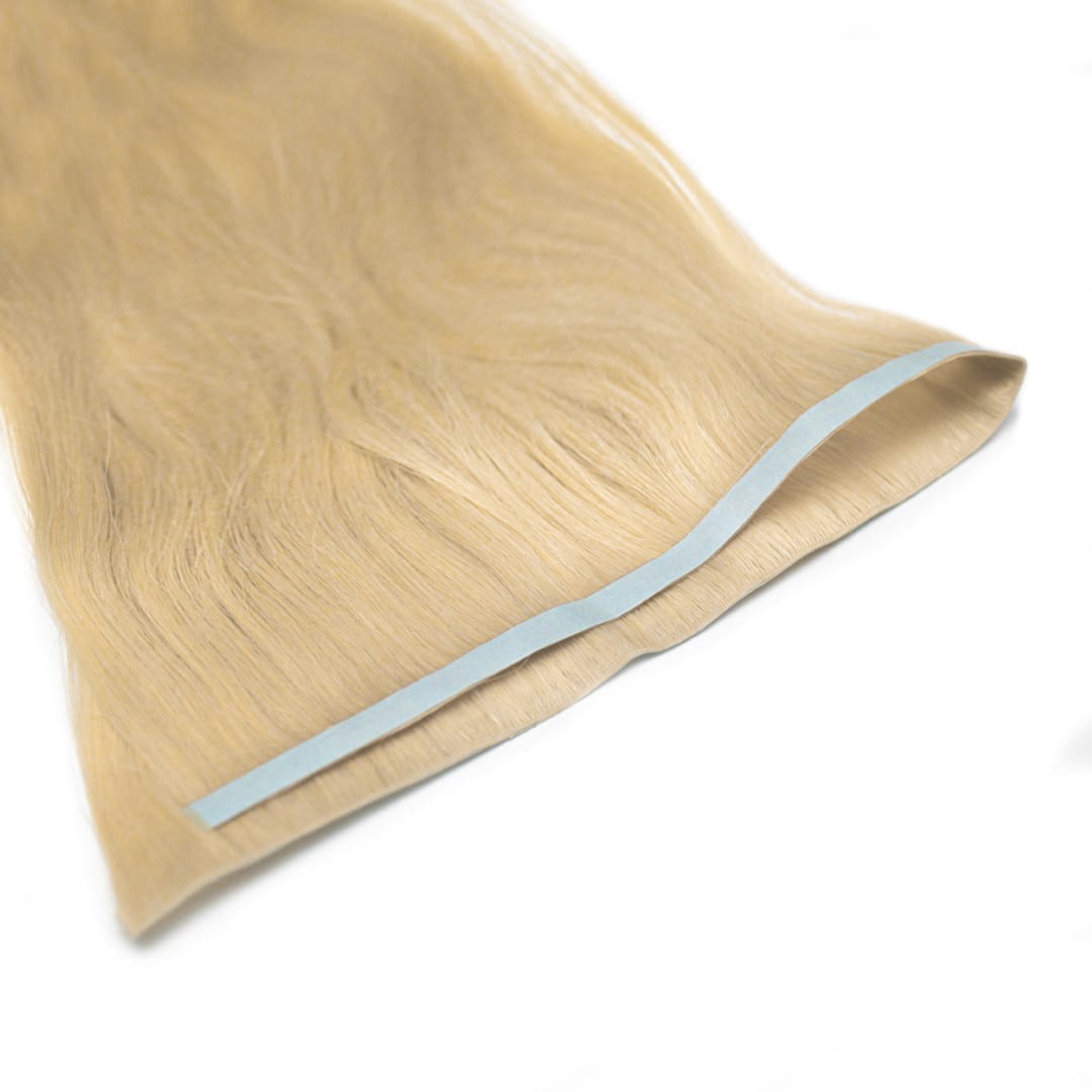 Martini Tape Weft Hair Extensions Invisible - Ultimate Virgin Range - 17 inches / 43 cm