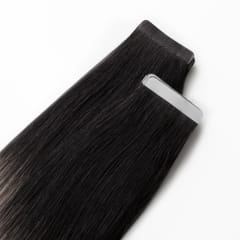 Salt N Pepper Tape Hair Extensions - Ultimate Virgin Range - 21.5 inches / 55 cm
