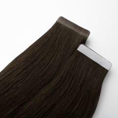Hot Chocolate Tape Hair Extensions - Ultimate Virgin Range - 13 inches / 33 cm