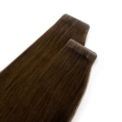 Espresso Tape Hair Extensions - Invisible Ultimate Range - 21.5 inches / 55 cm