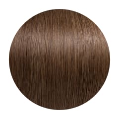 Mocha Nano Tip Hair Extensions - Ultimate Virgin Range - 21.5 inches / 55 cm