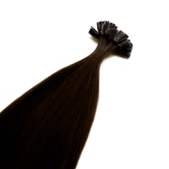 Soft Ombre Nail Tip Hair Extensions - Ultimate Virgin Range - 21.5 inches / 55 cm