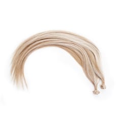 Milkshake/Cinnamon Nail Tip Hair Extensions - Ultimate Virgin Range - 25 inches / 63.5 cm