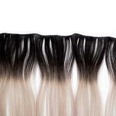 Salt N Pepper Classic Weft Hair Extensions - Ultimate Virgin Range - 24 inches / 60 cm