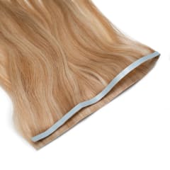 Milkshake/Cinnamon Tape Weft Hair Extensions Invisible - Ultimate Virgin Range - 21.5 inches / 55 cm